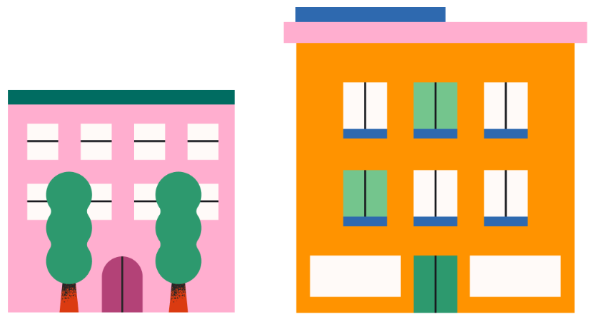 Restaurant buildings